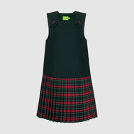 Сарафан с застежкой спереди, черный цвет