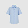 Рубашка с короткими рукавами, голубой цвет
