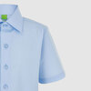 Рубашка с короткими рукавами, голубой цвет