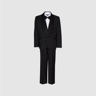 Приталенный костюм из ткани с водо- и грязеотталкивающим эффектом, серый цвет