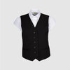 Классический жилет на подкладке, черный цвет