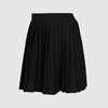 Плиссированная юбка, черный цвет
