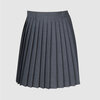 Плиссированная юбка, серый цвет