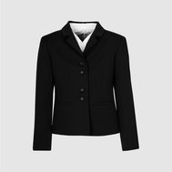 Жакет прилегающего силуэта из ткани повышенной износостойкости, на подкладке, бордовый цвет