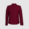 Жакет полуприлегающего силуэта на подкладке, бордовый цвет