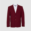  Пиджак полуприлегающего силуэта, бордовый цвет