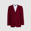 Пиджак полуприлегающего силуэта, бордовый цвет