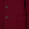 Пиджак полуприлегающего силуэта, бордовый цвет