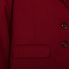 Жакет прилегающего силуэта на подкладке, бордовый цвет