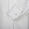 Рубашка прямого силуэта с супатной застежкой, белый цвет