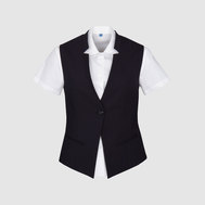 Трикотажный жилет, бордовый цвет