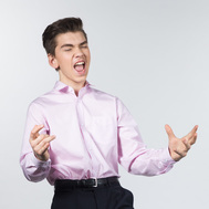 Рубашка увеличенного объема, белый цвет