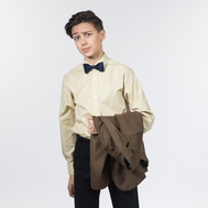 Рубашка увеличенного объема, голубой цвет