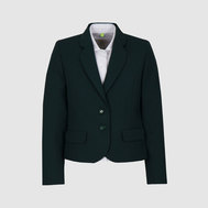 Жакет прилегающего силуэта на подкладке, черный цвет