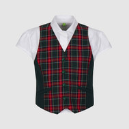 Стильный приталенный жилет на подкладке, черный цвет