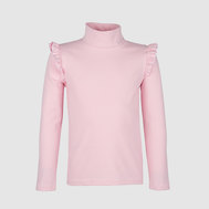 Блузка с кружевом, белый цвет