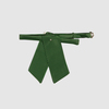 Галстук "Галочка", зеленый цвет