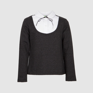 Водолазка с "крылышками", бордовый цвет