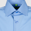 Классическая рубашка , голубой цвет