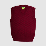 Жилет прилегающего силуэта, на подкладке, зеленый цвет