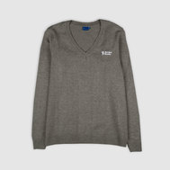 Галстук детский Brookes, красный цвет