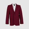  Пиджак полуприлегающего силуэта, бордовый цвет