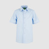 Рубашка с короткими рукавами, голубой цвет