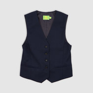 Трикотажный жилет, серый цвет