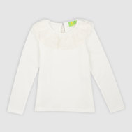 Трикотажная блузка, бордовый цвет