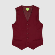 Жилет классический из ткани повышенной износостойкости, на подкладке, синий цвет