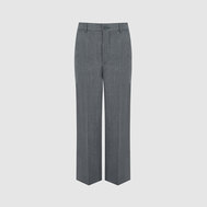 Брюки на резинке, на подкладке, темно-синий цвет