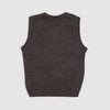 Трикотажный жилет, серый цвет