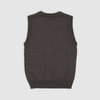 Трикотажный жилет, серый цвет
