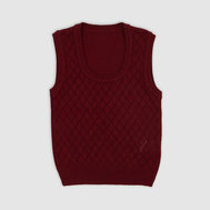 Жилет прилегающего силуэта на подкладке, серый цвет