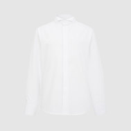 Классическая рубашка из 100% хлопка, оранжевый цвет