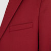  Пиджак полуприлегающего силуэта, бордовый цвет
