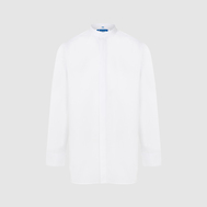 Рубашка увеличенного объема, голубой цвет