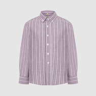 Приталенная рубашка, белый цвет