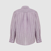Классическая рубашка , фиолетовый цвет