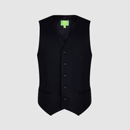 Жилет с увеличенным объемом в области талии, серый цвет