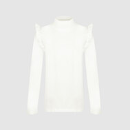 Водолазка с "крылышками", бордовый цвет