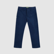 Зауженные брюки, темно-синий цвет