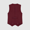 Жилет классический, бордовый цвет