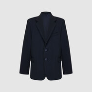 Пиджак с увеличенным объемом в области талии, серый цвет