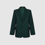 Пиджак с накладными карманами, коричневый цвет