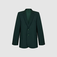 Приталенный пиджак в клетку, на жаккардовой подкладке, коричневый цвет