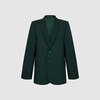 Пиджак полуприлегающего силуэта, зеленый цвет
