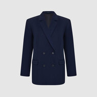 Жакет прилегающего силуэта на подкладке, зеленый цвет