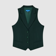 Трикотажный жилет, серый цвет