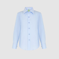 Классическая рубашка, брусничный цвет